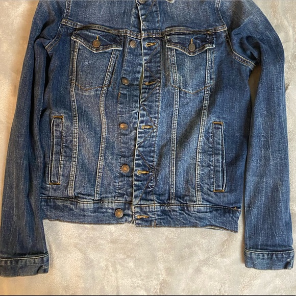 Men’s Small Aeropostale Dark Wash Denim Jacket - Picture 2 of 4